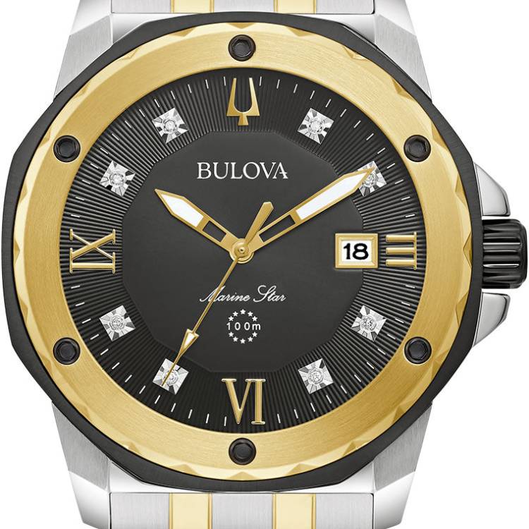 Bulova Watch Marine Star Mens