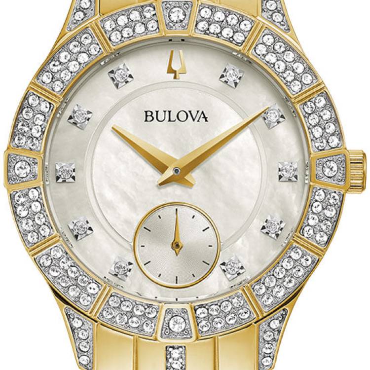 Bulova Watch Crystal Phantom Ladies - White