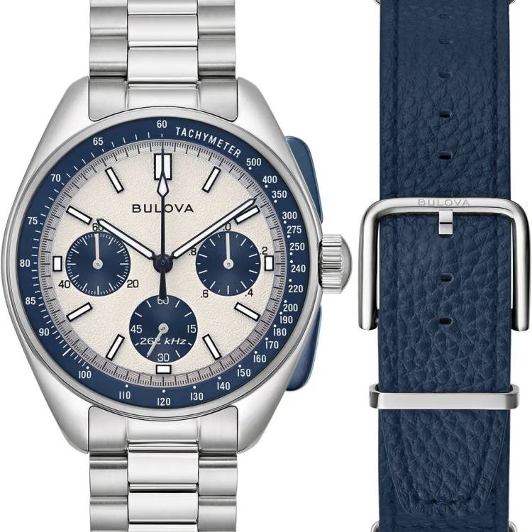 Bulova Watch Lunar Pilot Chronograph Mens