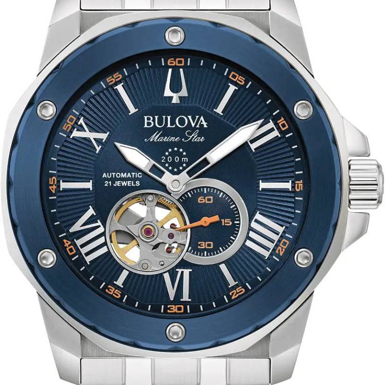 Bulova Watch Marine Star Automatic Mens