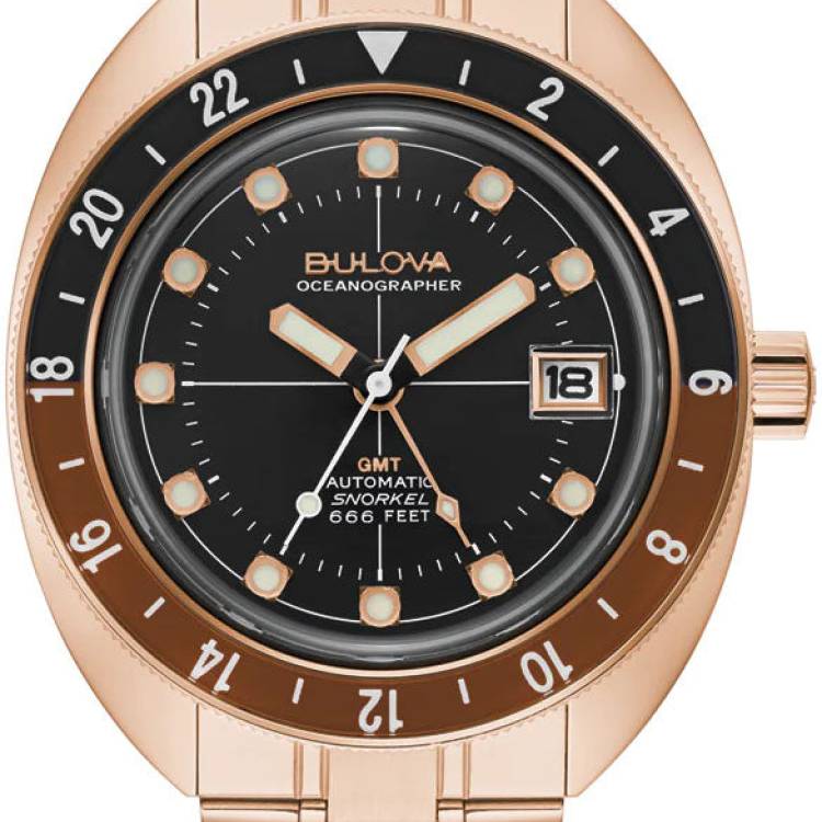 Bulova Watch Oceanographer Devil Diver GMT
