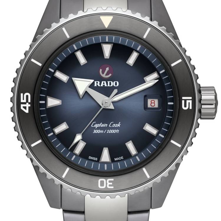 Rado Watch Captain Cook Automatic High Tech Ceramic Diver