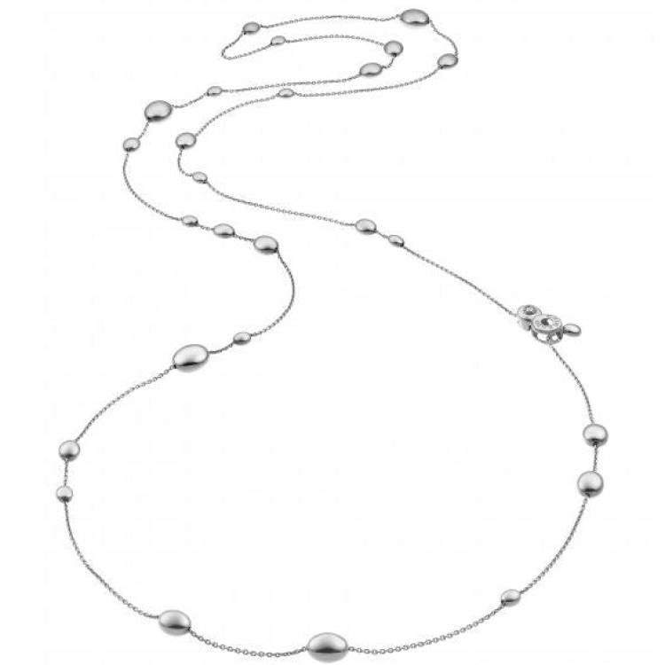Chimento Armillas Acqua 18ct White Gold Diamond Necklace - Option1 Value White Gold