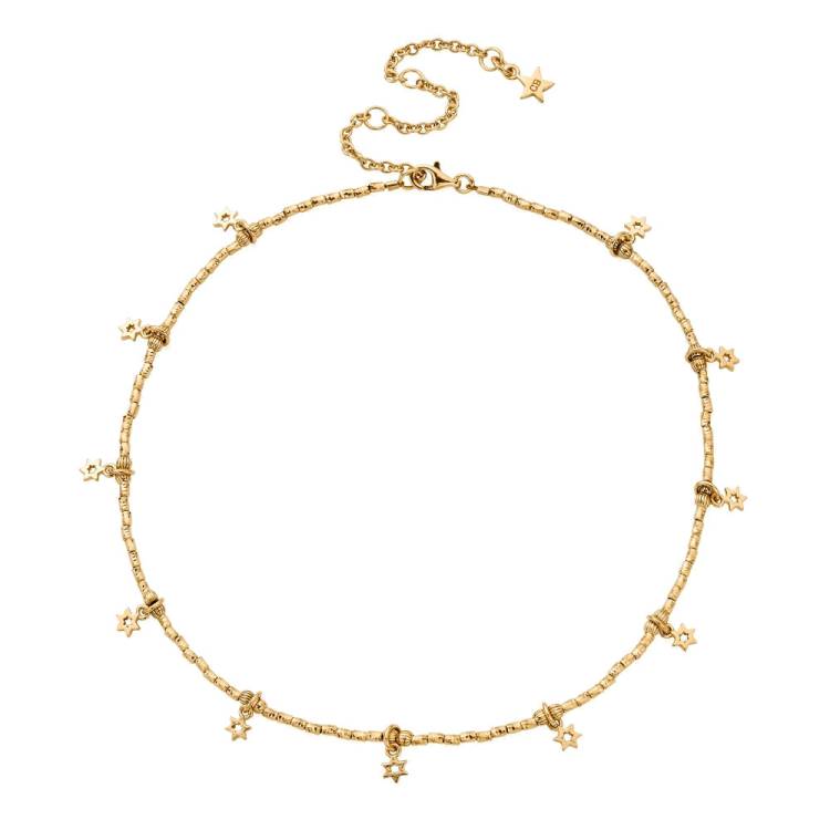 Chlobo Boho Luxe Gold Plated Sky of Stars Necklace