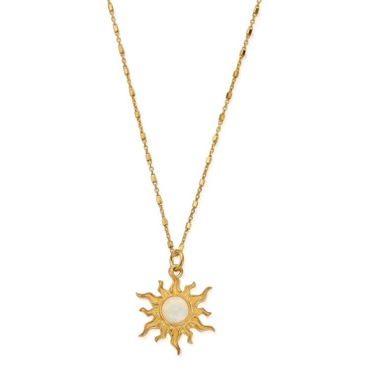 ChloBo Gold Plated Sterling Silver Enlightened Necklace