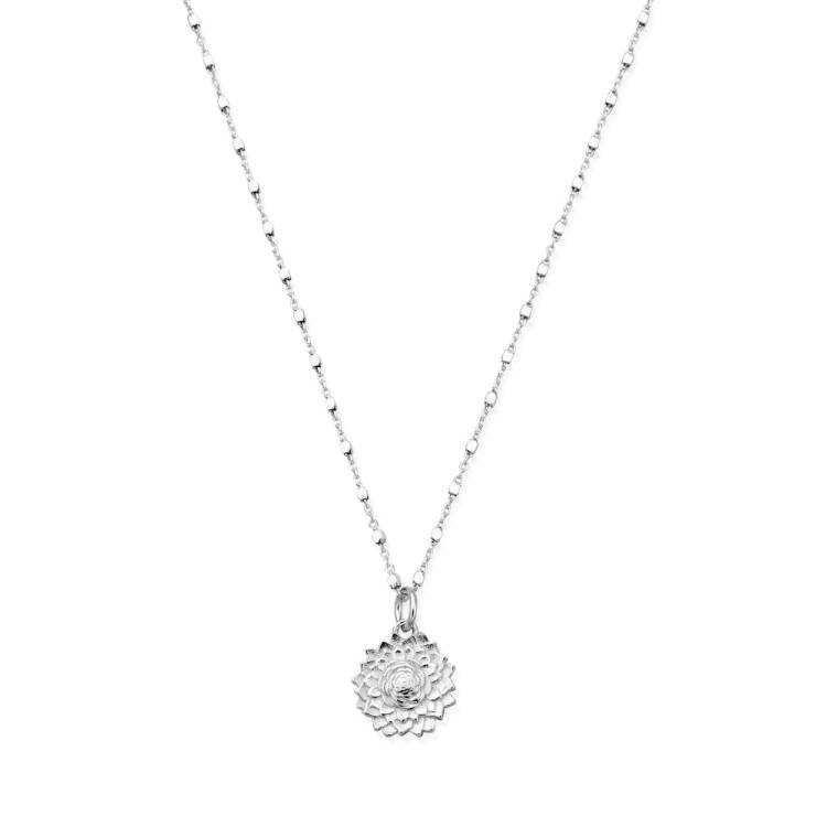 Chlobo Iconics Delicate Cube Sunflower Necklace