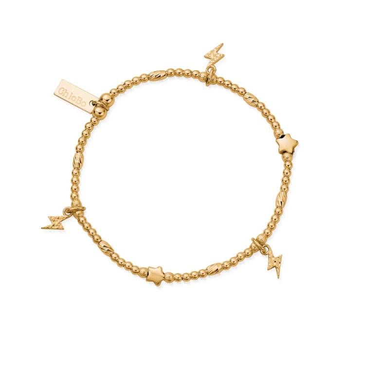 Chlobo Iconics Gold Plated Shining Sky Bracelet