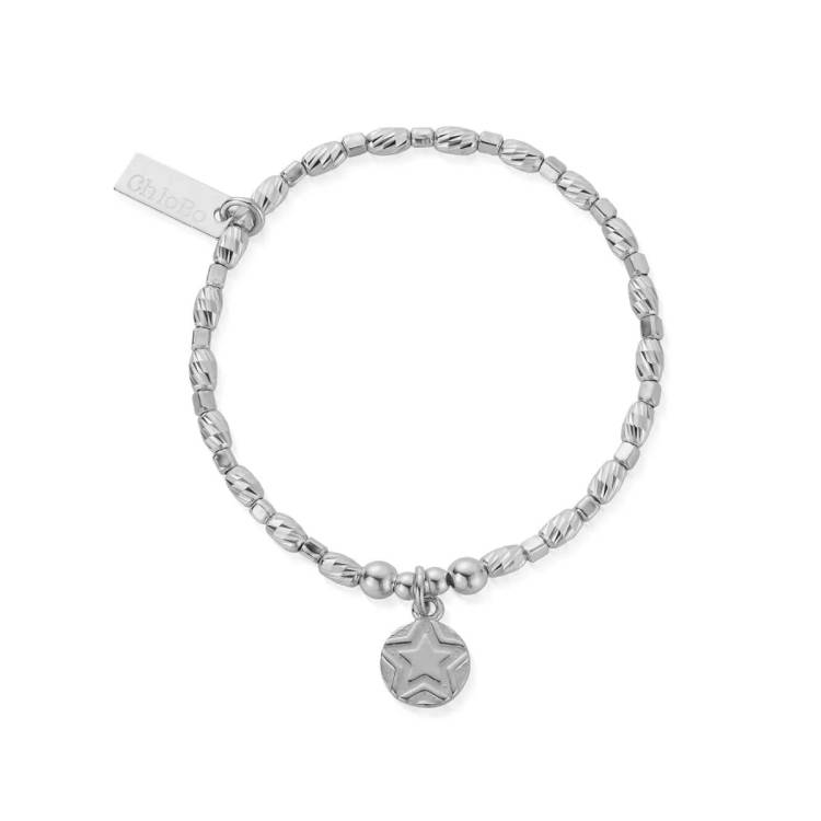 ChloBo Sterling Silver Children's Soul Glow Bracelet - Silver