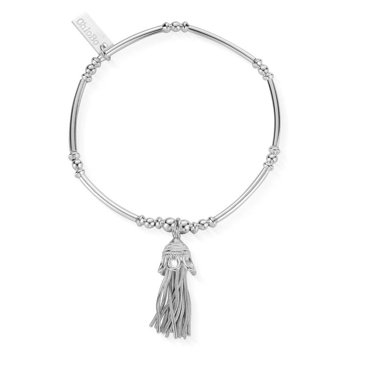 ChloBo Sterling Silver Didi Tassel Bracelet - Silver