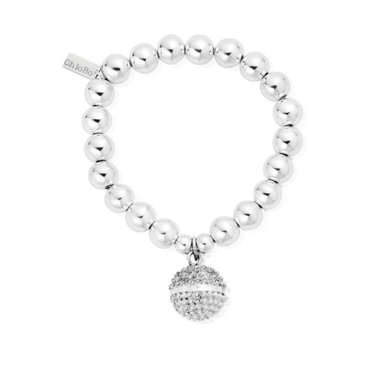 ChloBo Sterling Silver Medium Ball Dreamball Bracelet - Silver