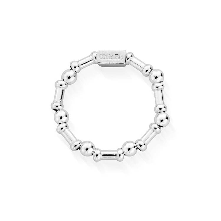 ChloBo Sterling Silver Rhythm Of Water Ring - M