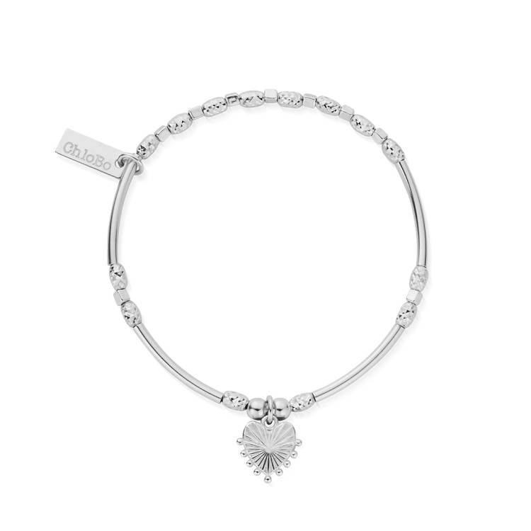 ChloBo Sterling Silver Sunshine Blessings Bracelet - Sterling Silver