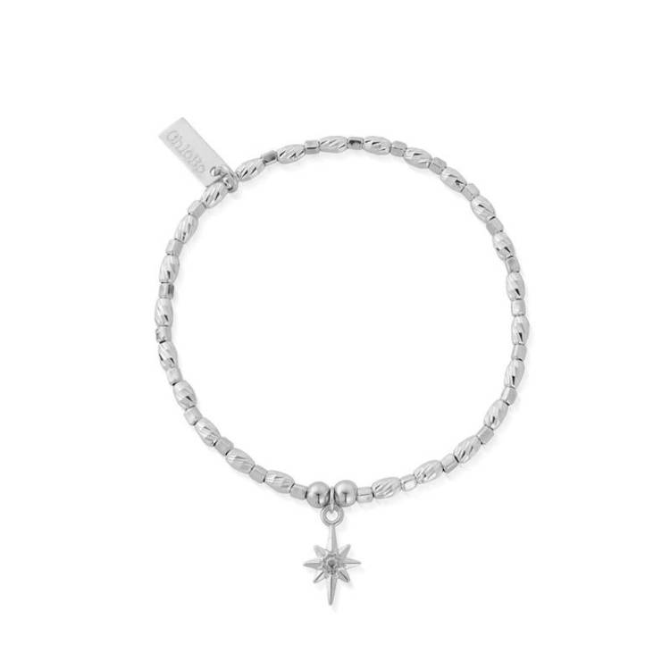 ChloBo Sterling Silver Soul Glow Lucky Star Bracelet - Sterling Silver