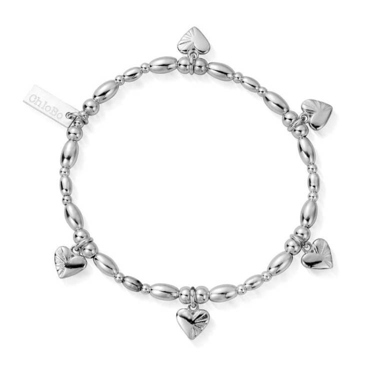ChloBo Sterling Silver Life Lover Bracelet - Sterling Silver