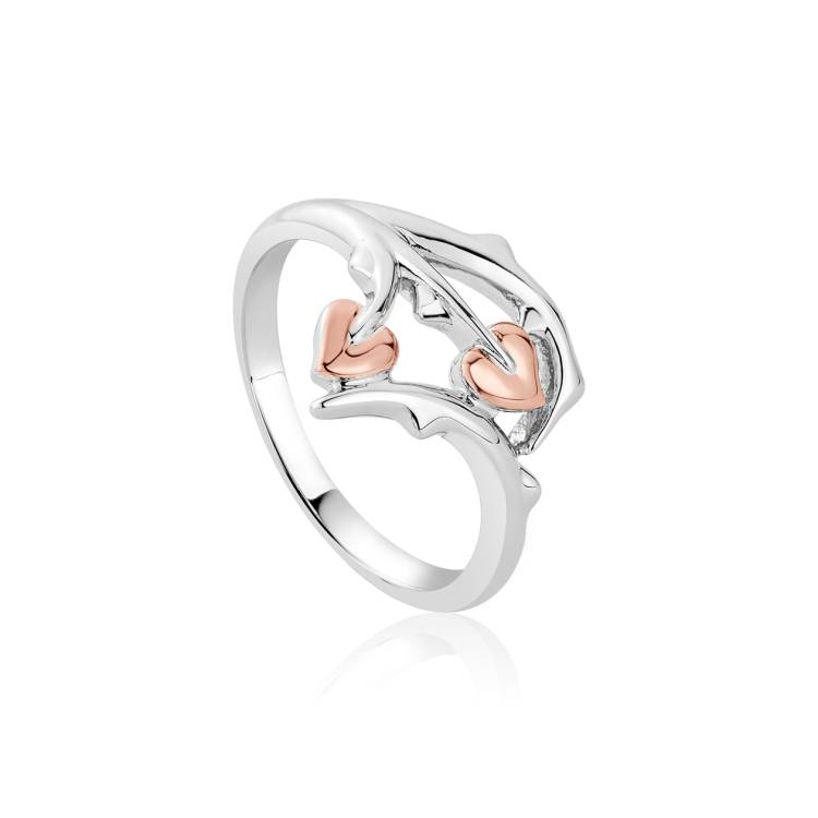 Clogau Julian Macdonald Betrayal Sterling Silver Ring D - K