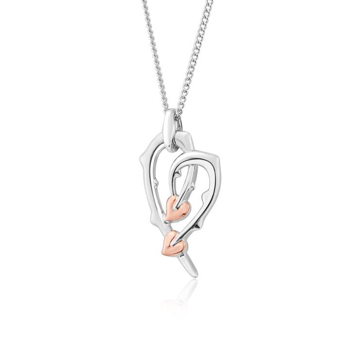 Clogau Julian Macdonald Betrayal Sterling Silver Pendant Necklace D - Silver
