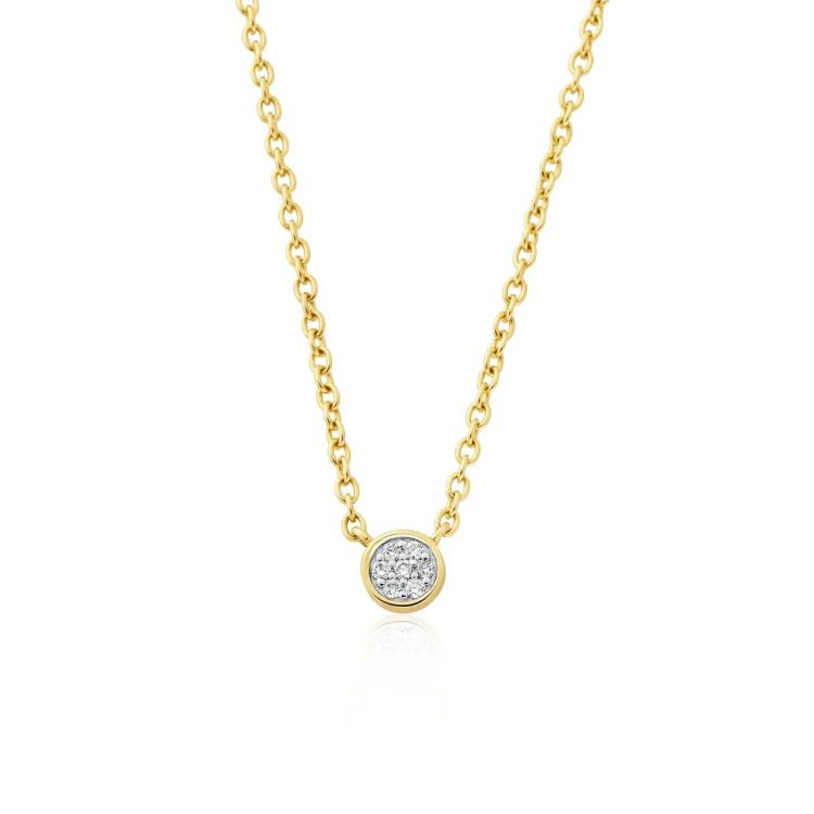 Clogau Celebration 9ct Gold Laboratory Diamond Necklace