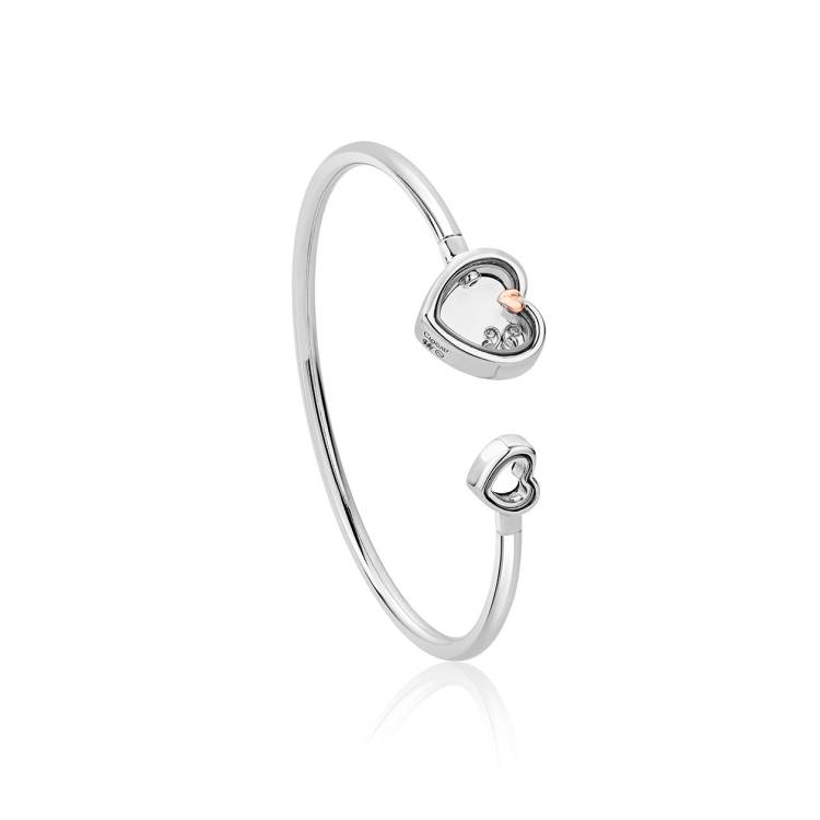 Clogau Inner Charm Tree of Life Sterling Silver Bangle D - Silver