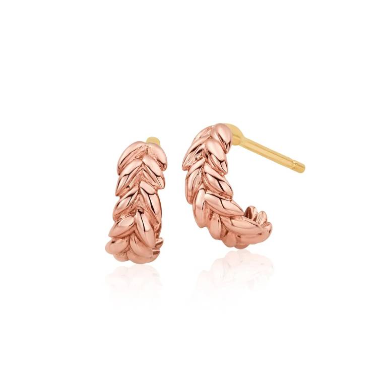 Clogau Lilibet Creole 9ct Gold Earrings