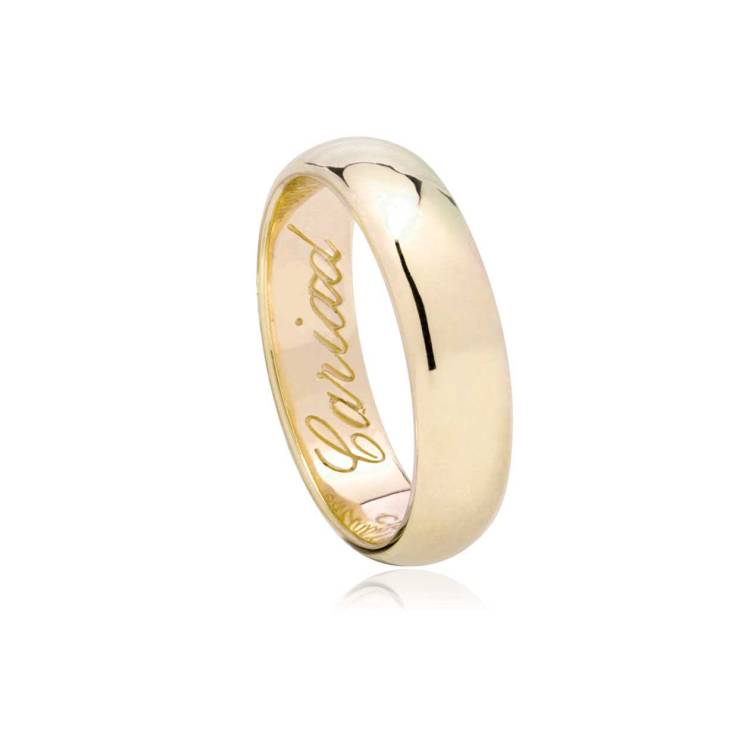 Clogau Windsor 9ct Yellow Gold 5mm Wedding Ring - L