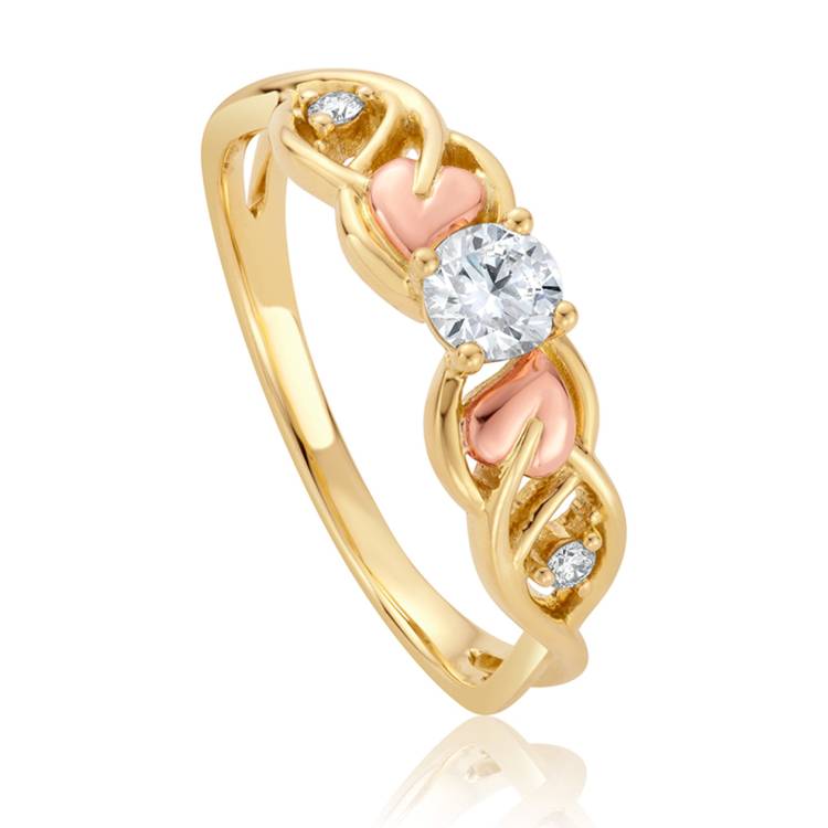 Clogau Tree of Life Ethics 18ct Gold Diamond Engagement Ring - N