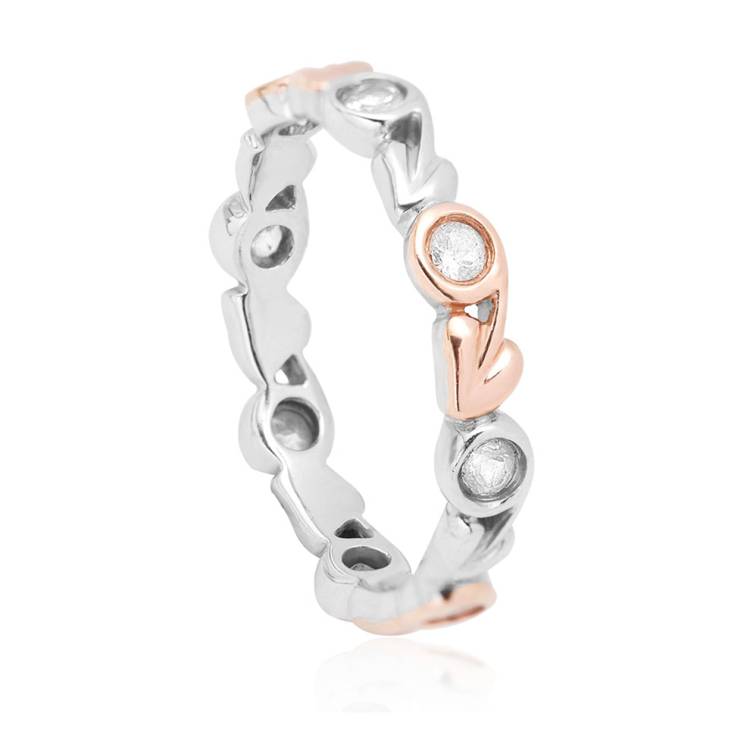 Clogau Tree of Life Sterling Silver Ring - T
