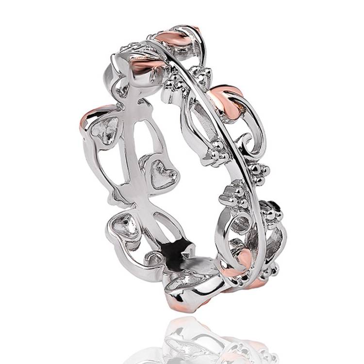 Clogau Tree Of Life Sterling Silver Ring D - N