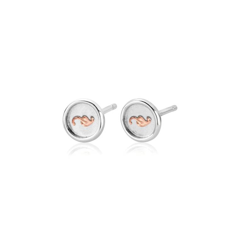 Clogau Tree of Life Insignia Sterling Silver Stud Earrings