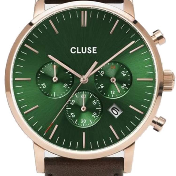 Cluse Watch Aravis Chrono Mens - Green