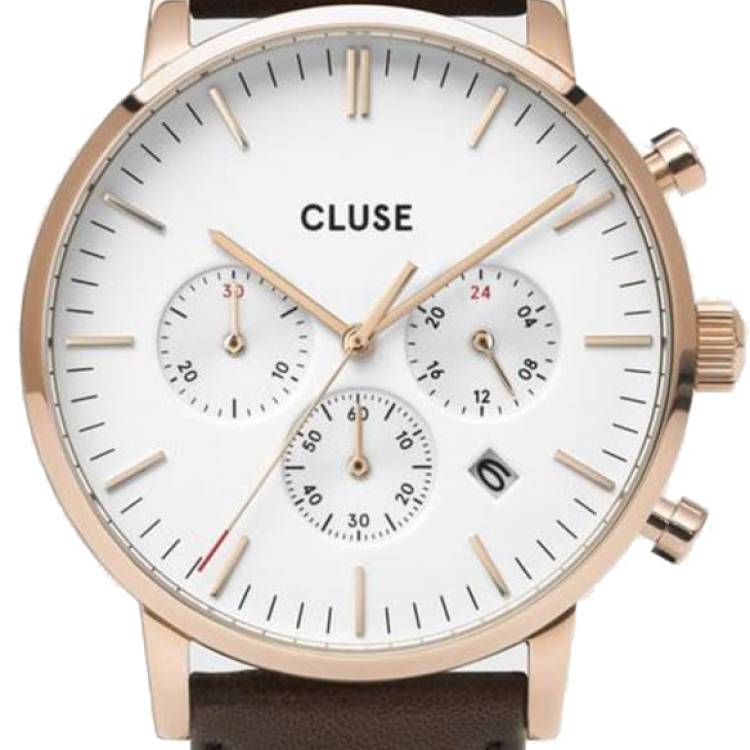 Cluse Watch Aravis Chrono Mens - White