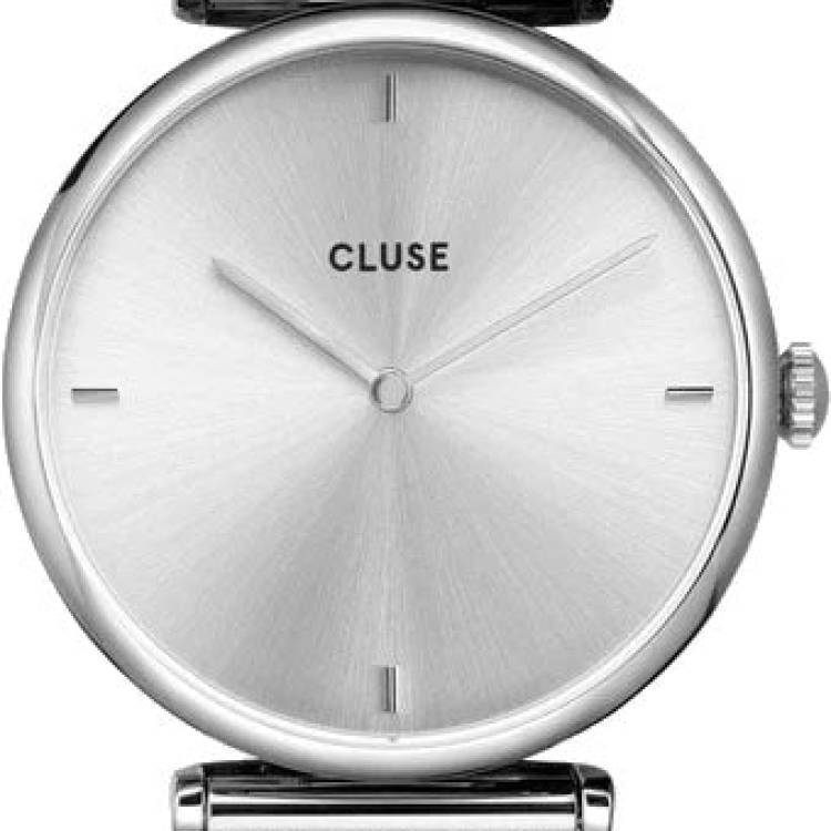 Cluse Watch Triomphe Mesh Full Silver - Silver