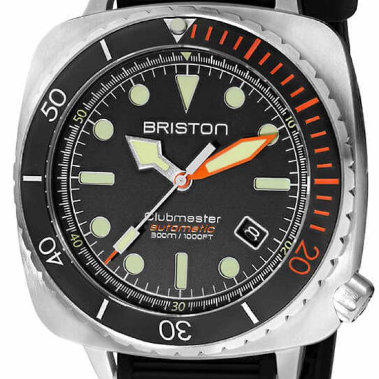 Briston Watch Clubmaster Diver Pro - Black