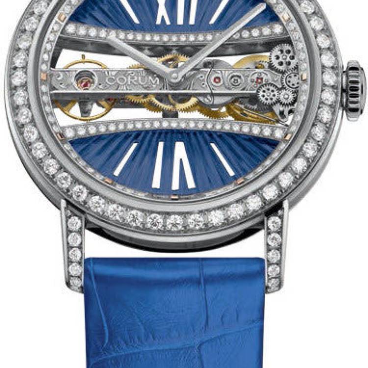 Corum Watch Golden Bridge Round - Blue
