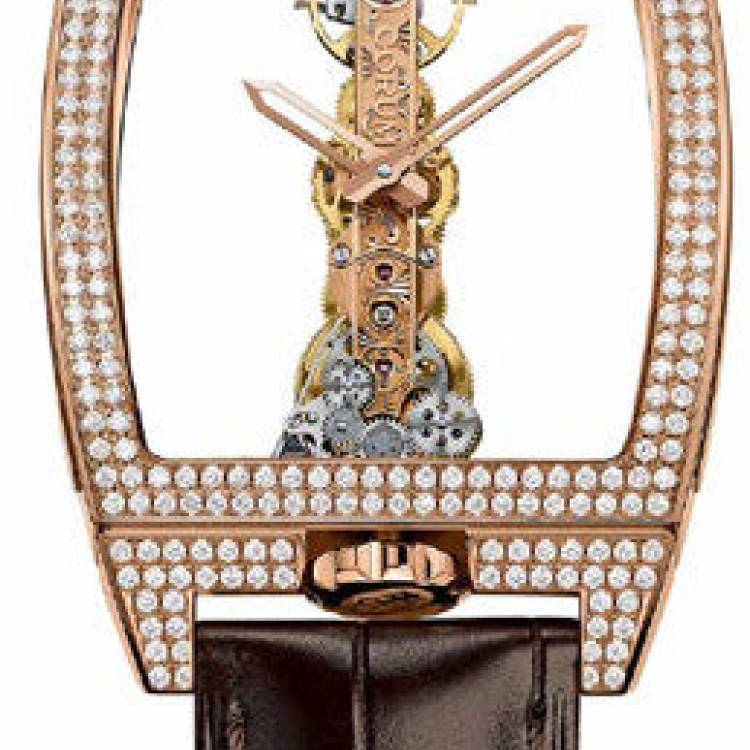 Corum Watch Golden Bridge Men Diamond - Gold