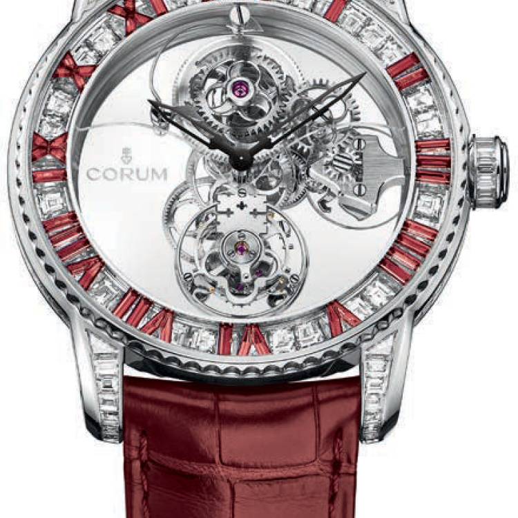 Corum Watch Heritage Romvlvs Billionaire Tourbillon - Clear