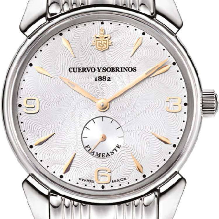 Cuervo y Sobrinos Watch Historiador Flameante - Silver