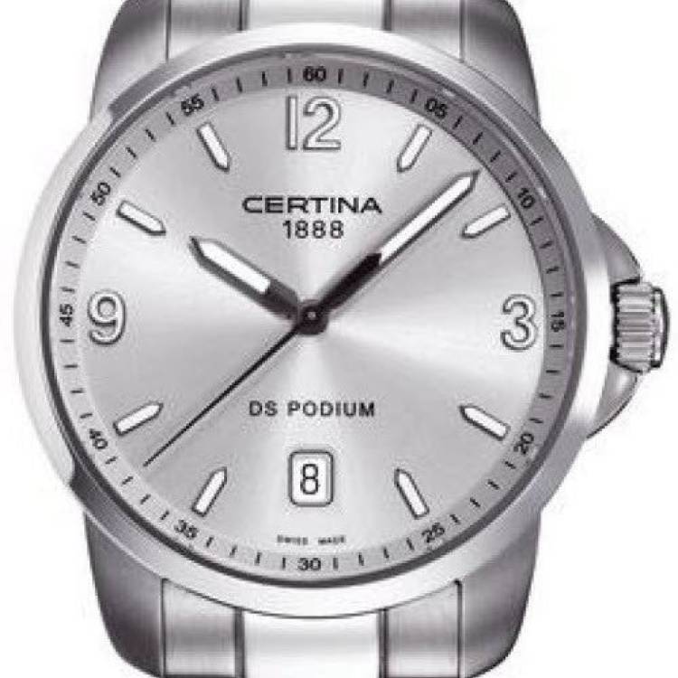 Certina Watch DS Podium Quartz - Silver
