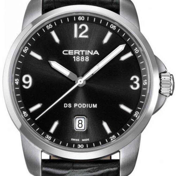 Certina Watch DS Podium Quartz - Black