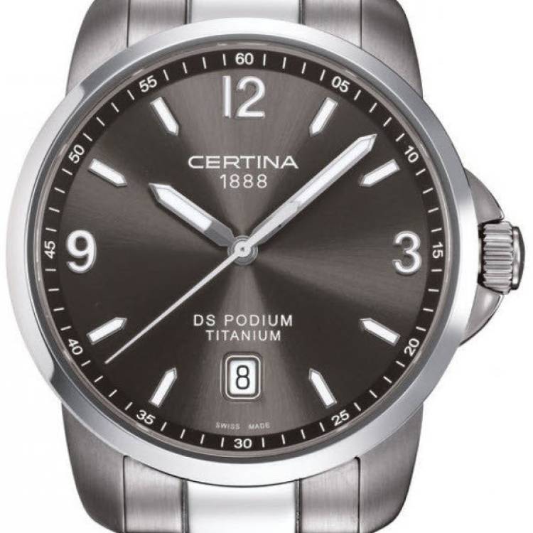 Certina Watch DS Podium Quartz - Grey