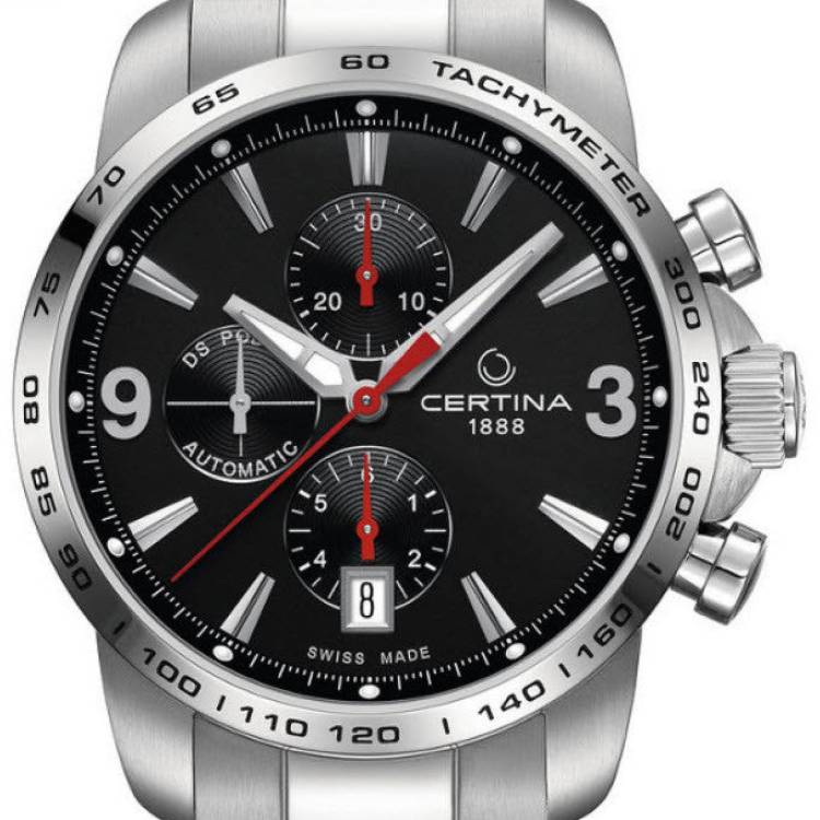 Certina Watch DS Podium Chrono Automatic - Black