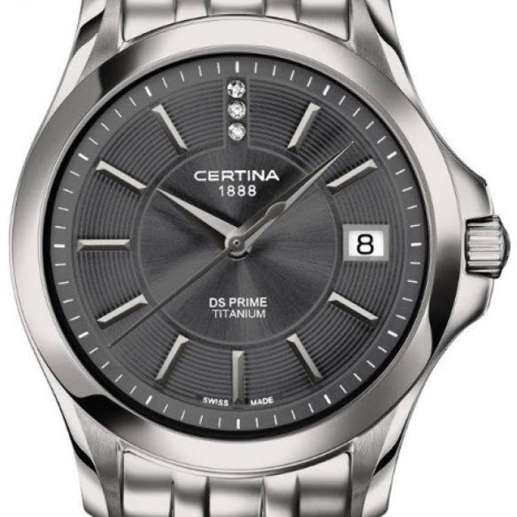 Certina Watch DS Prime Lady Round Quartz - Grey