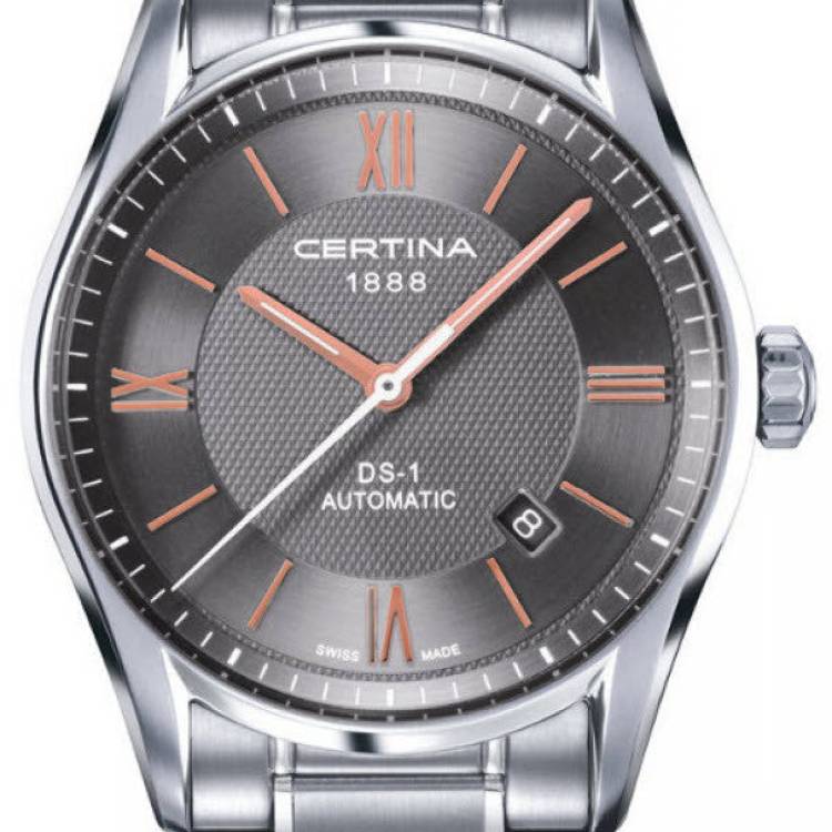 Certina Watch DS-1 Roman Automatic - Grey