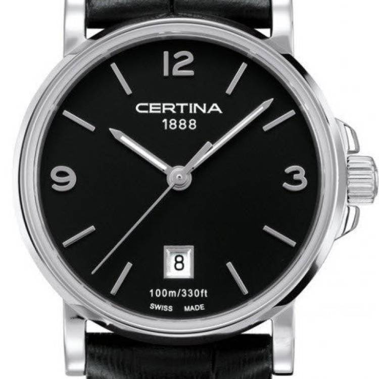 Certina Watch DS Caimano Lady Quartz - Black