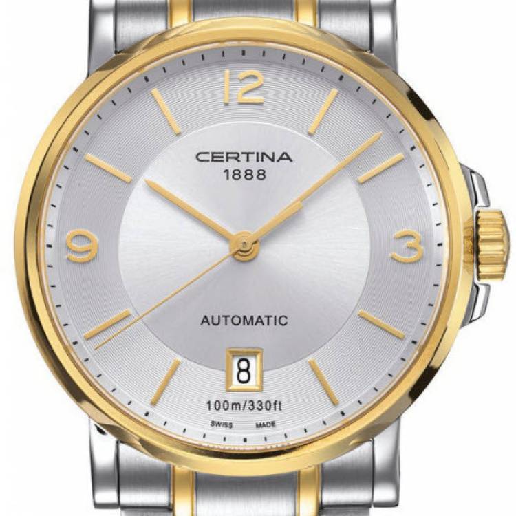 Certina Watch DS Caimano Gent Automatic - Silver