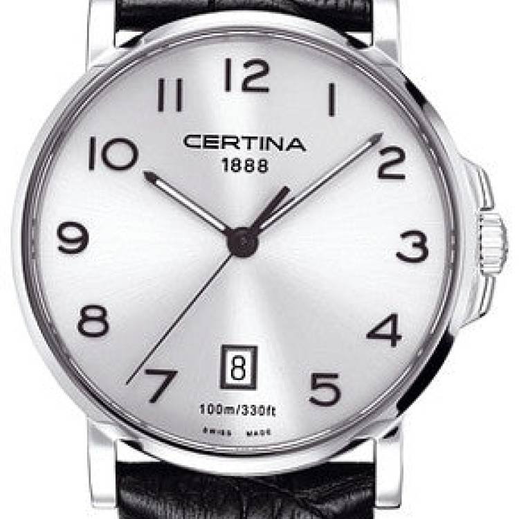 Certina Watch DS Caimano Quartz - Silver
