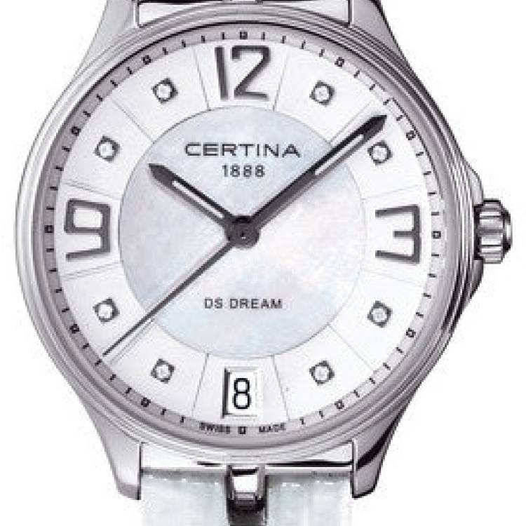 Certina Watch DS Dream Quartz - White