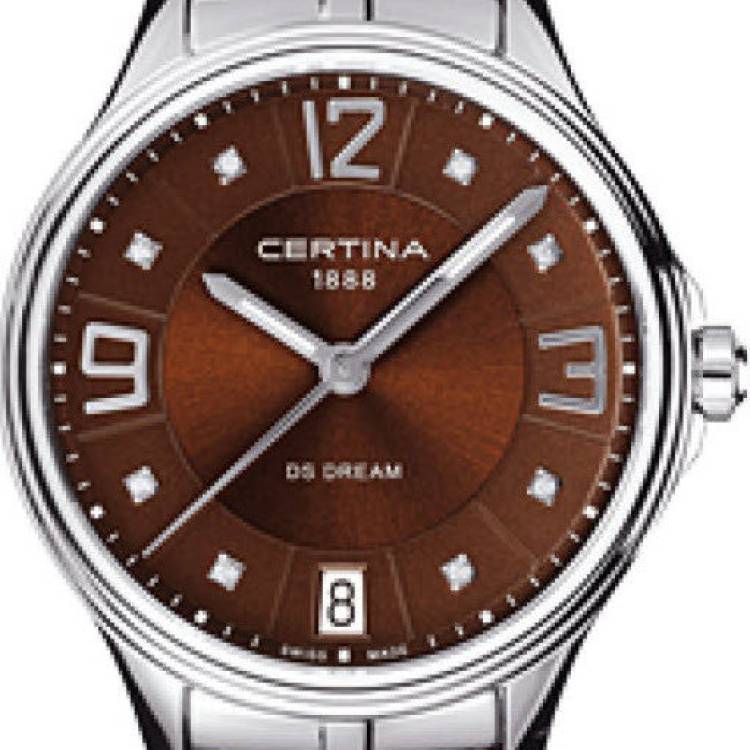 Certina Watch DS Dream Quartz - Brown