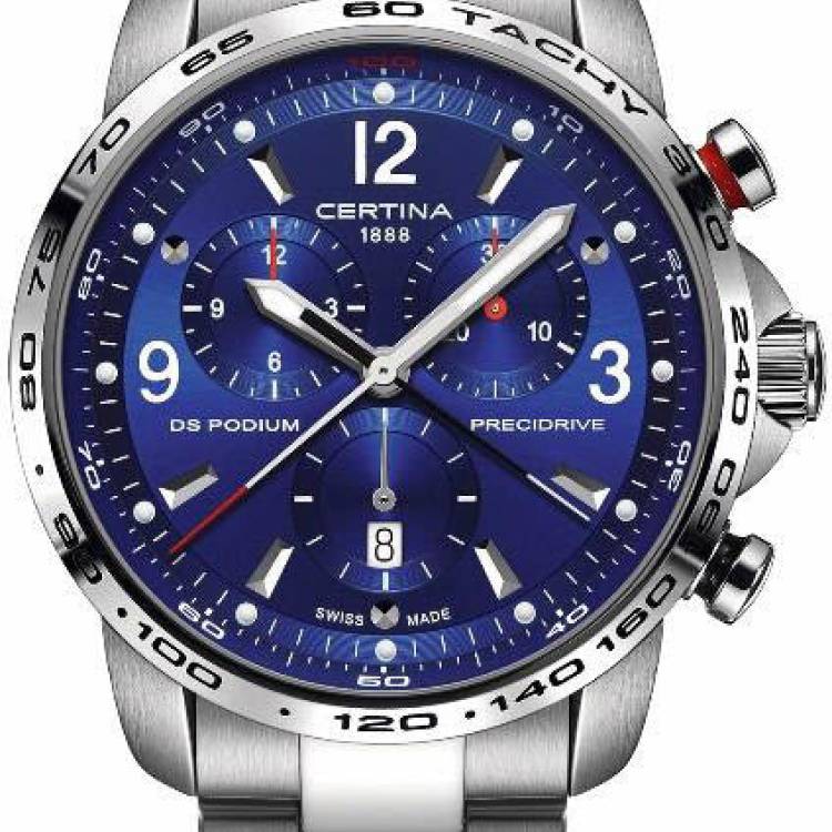 Certina Watch DS Podium Big Size - Blue