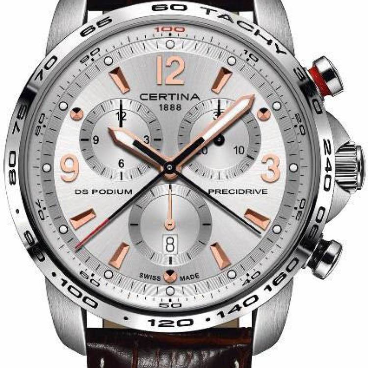 Certina Watch DS Podium Big Size - Silver