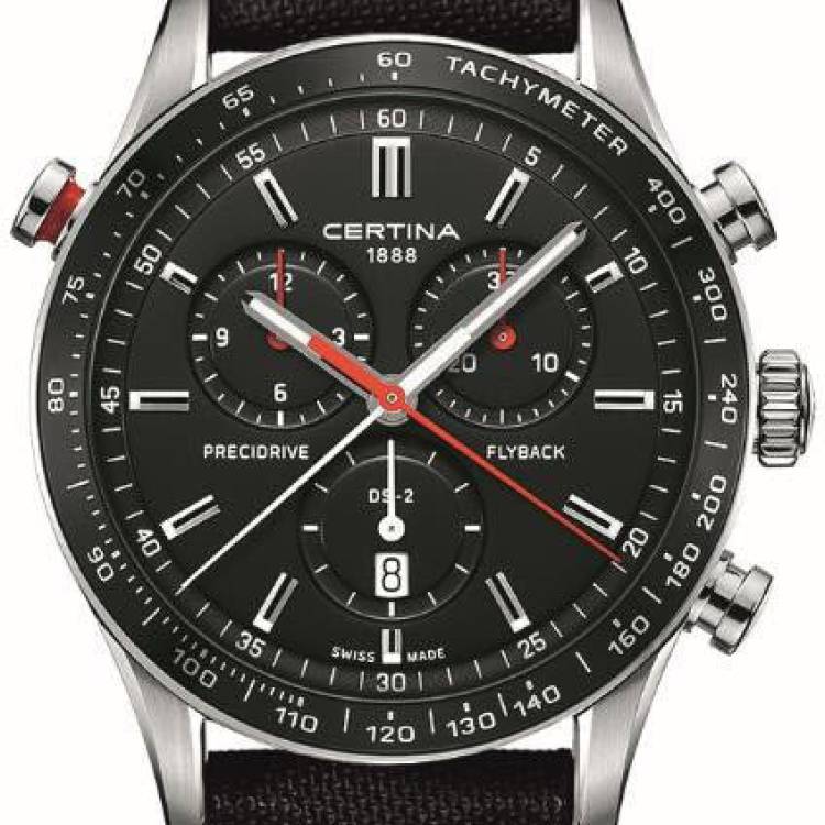 Certina Watch DS-2 Chrono Flyback - Black